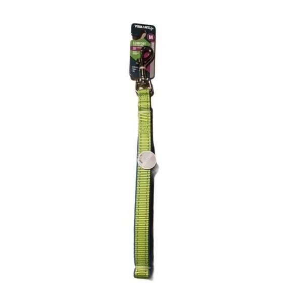 Vibrant Life Comfort Dog Leash,‎ Neon Green, Medium - Picture 2 of 9